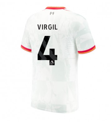 Liverpool Virgil van Dijk #4 Tredje Tröja 2024-25 Kortärmad